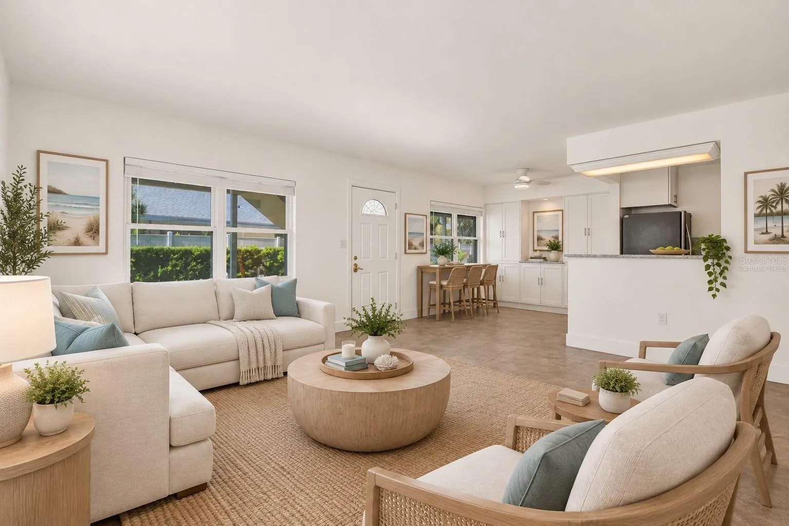 Virtually Staged Living Area