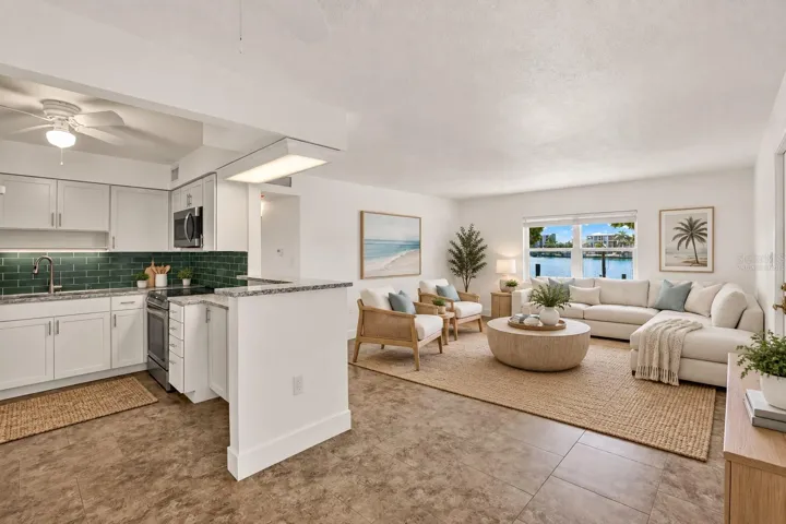 Virtually Staged Living Area