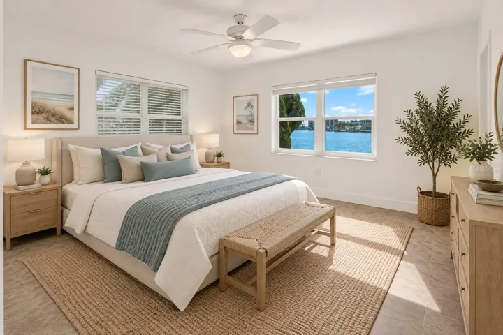 Virtually Staged -  Bedroom 1