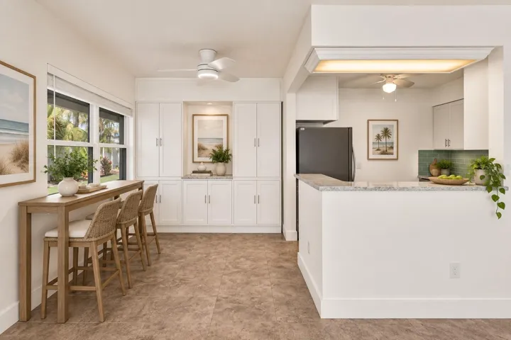 Virtually Staged Dining Area