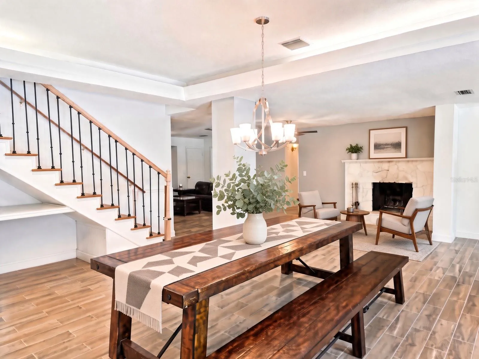 Staged Dining Room