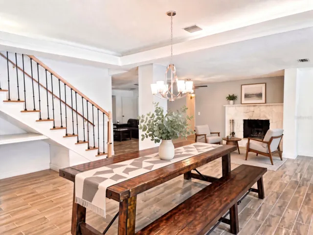 Staged Dining Room