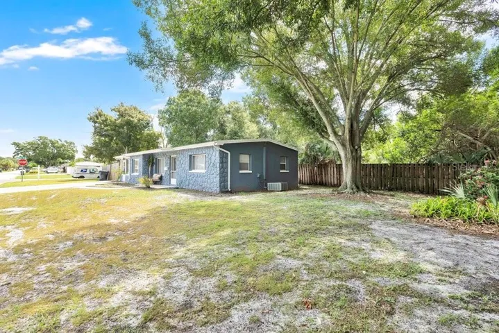 Corner Lot has Mature Oaks for lots of shade