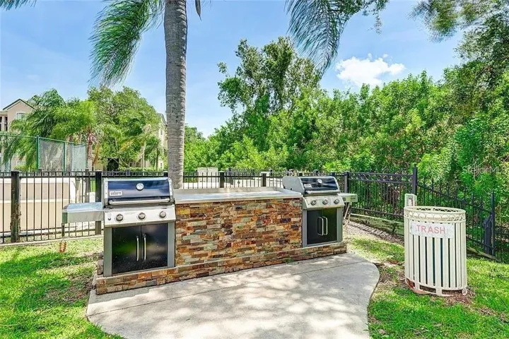 Grilling area