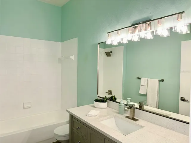Updated bathroom