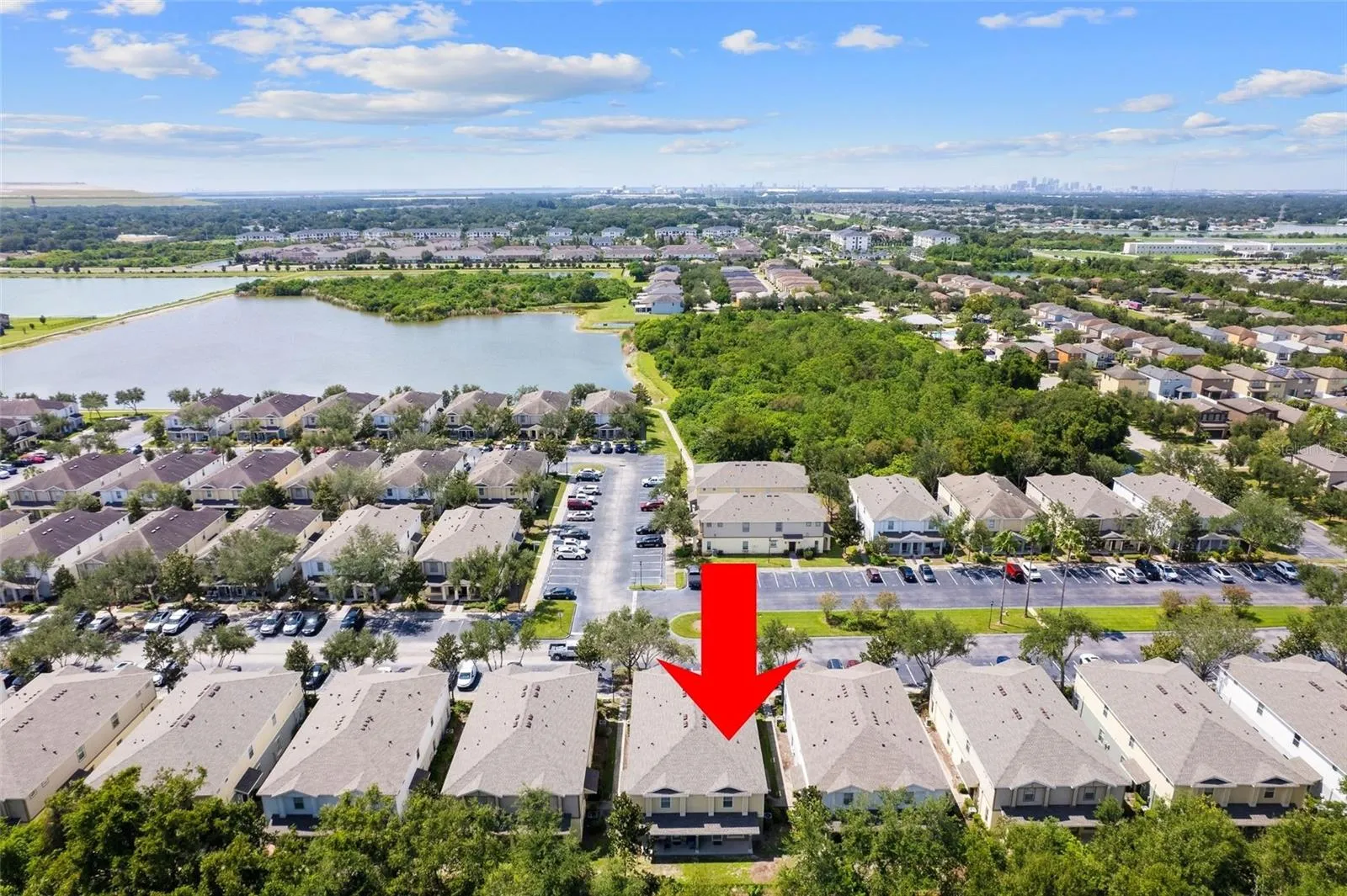 Aerial Neighborhood View
