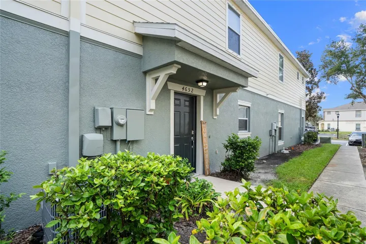 Walkway to front door