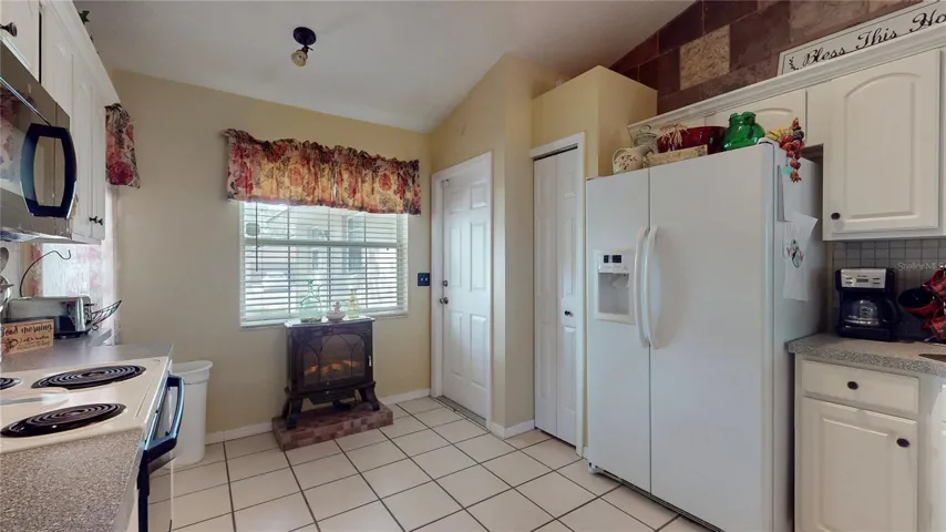Entrance from Garage to Kitchen