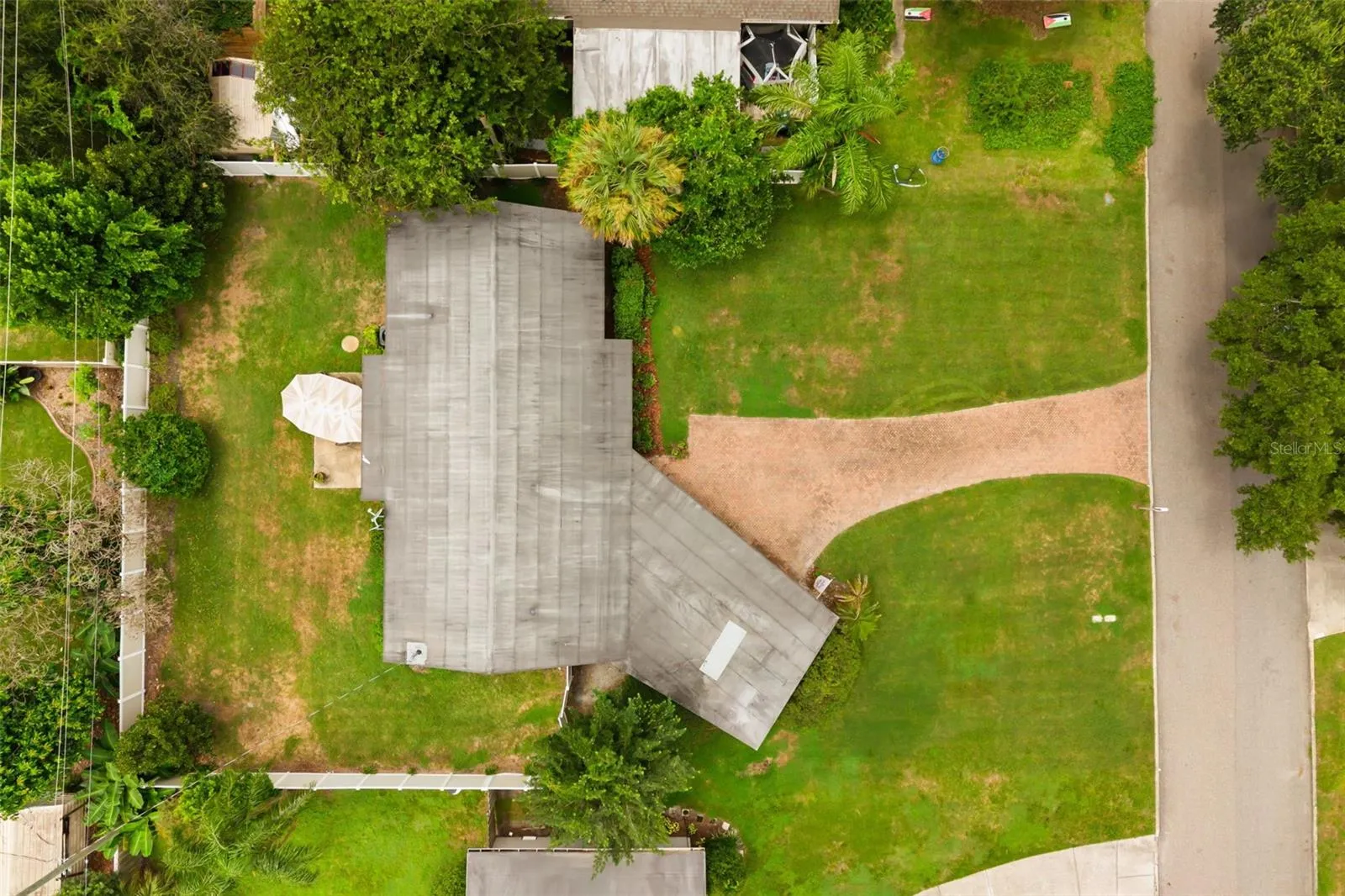 Just over 1/4 acre lot