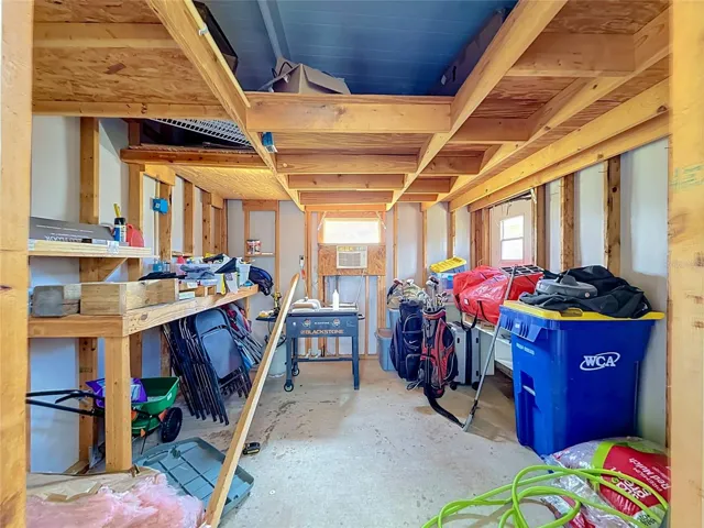 Detached storage shed