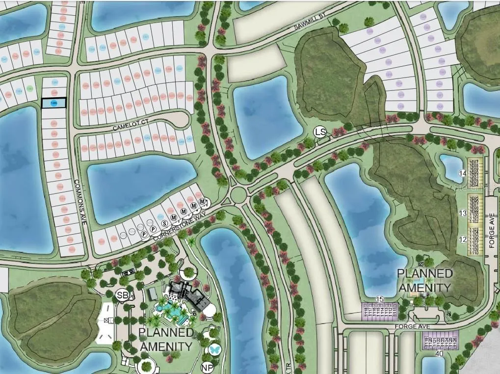 13321 Commons Avenue Site Map