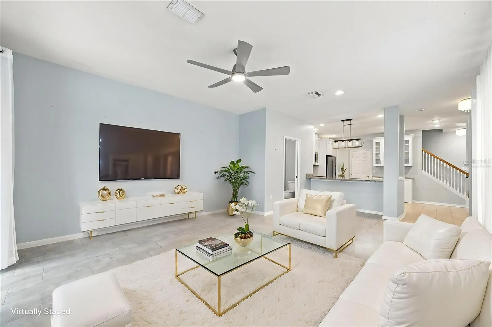 Living Room - Virtually Staged