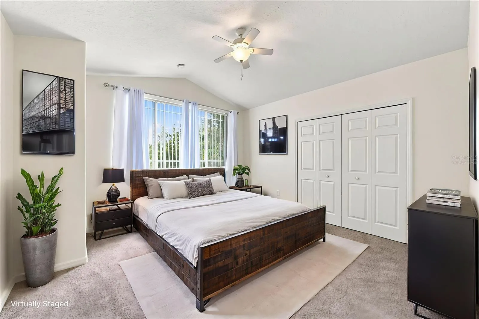 Bedroom II - Virtually Staged