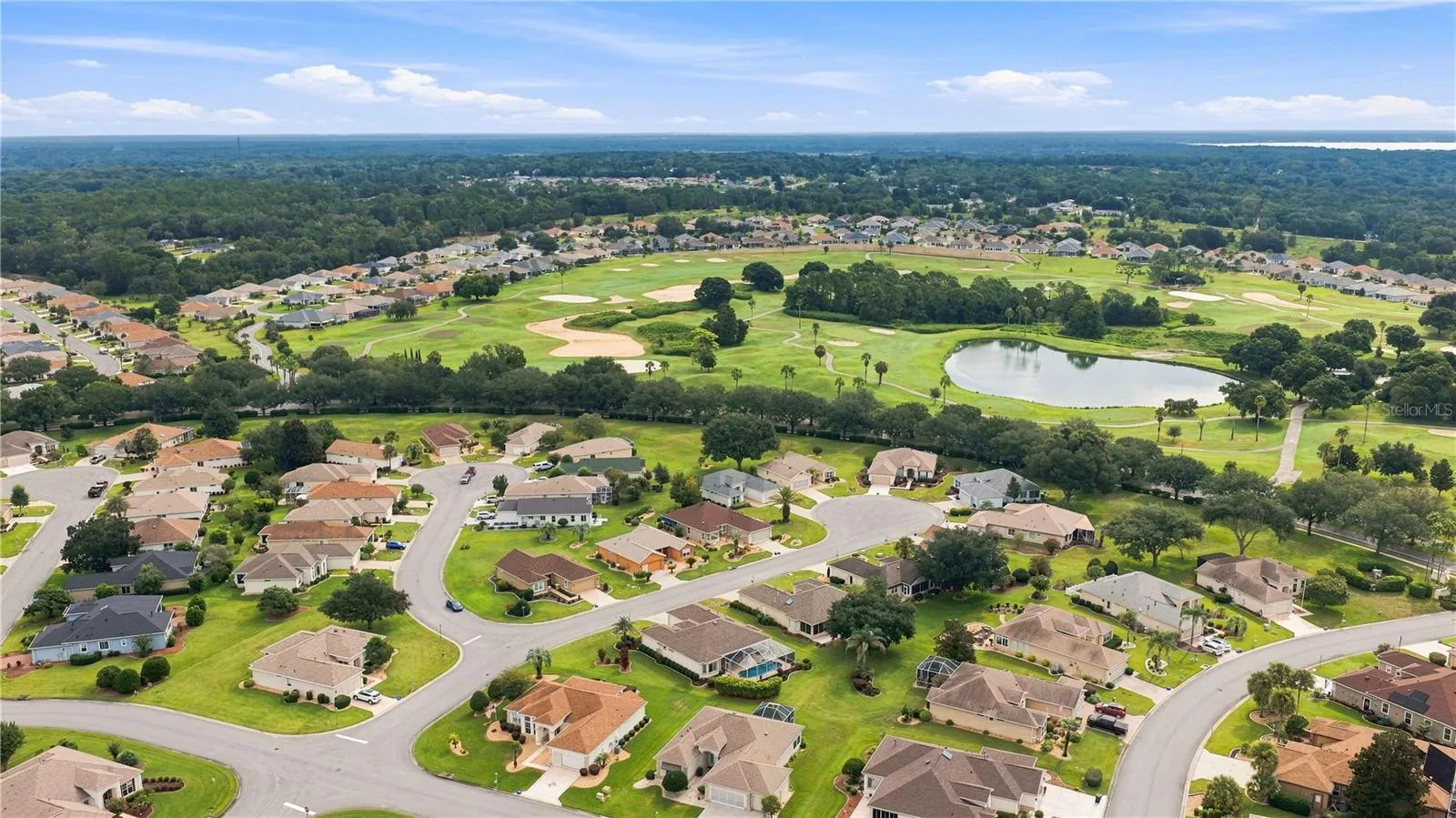 Overhead View of Cul-De-Sac