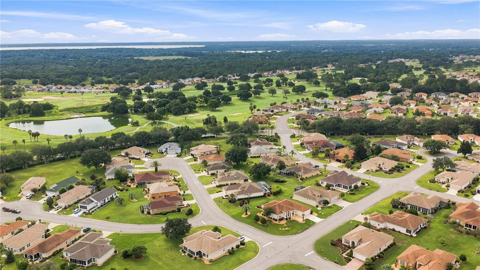 Overhead View of Cul-De-Sac