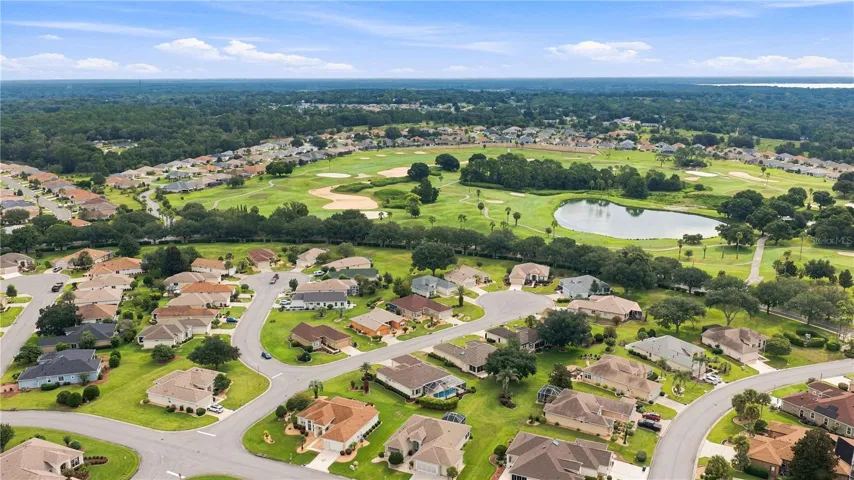 Overhead View of Cul-De-Sac