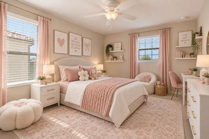 Virtually Staged Bedroom 2