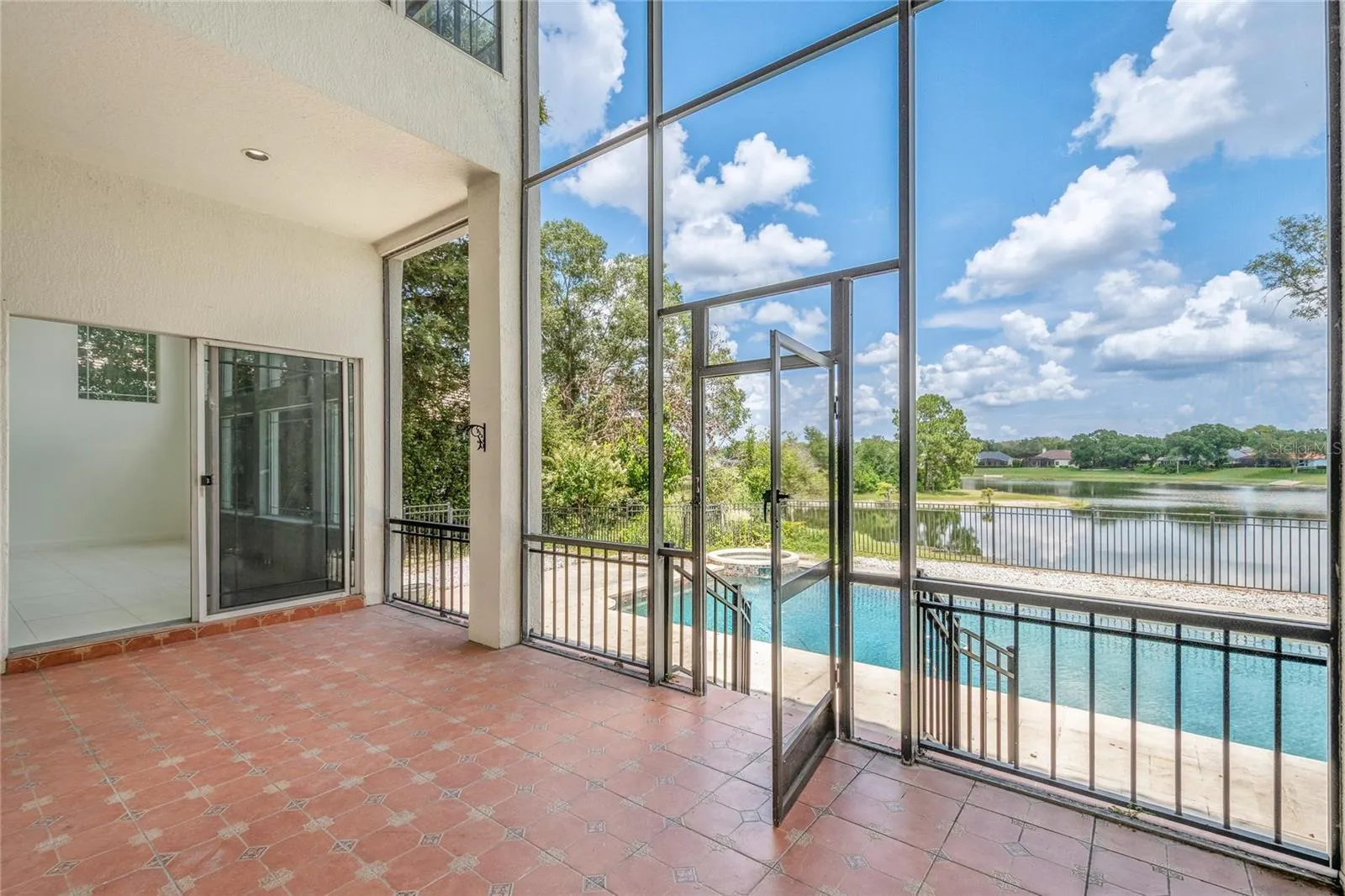 Large Rear Screened Patio