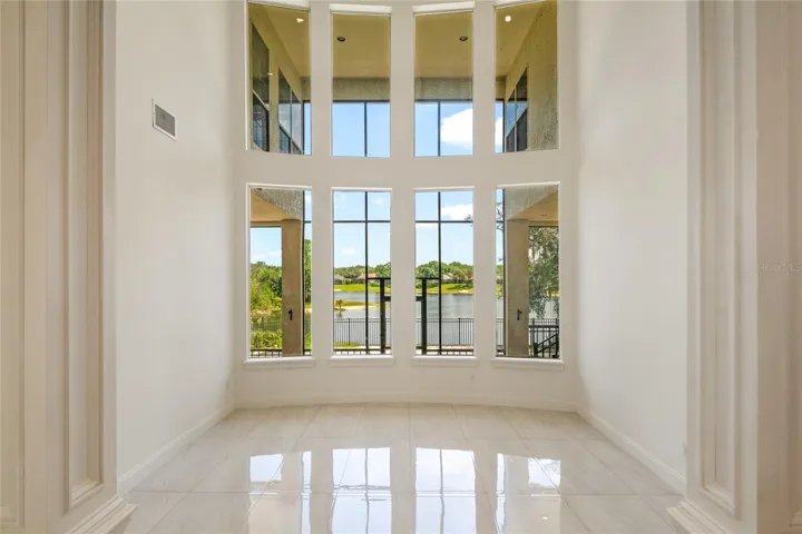 Living Room - View of Lake Marietta