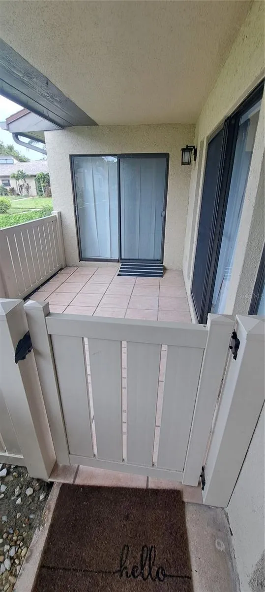 Covered front porch