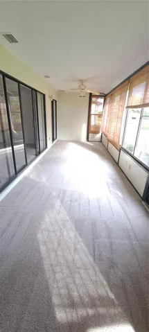 Beautiful views of the pond on the enclosed Florida Room