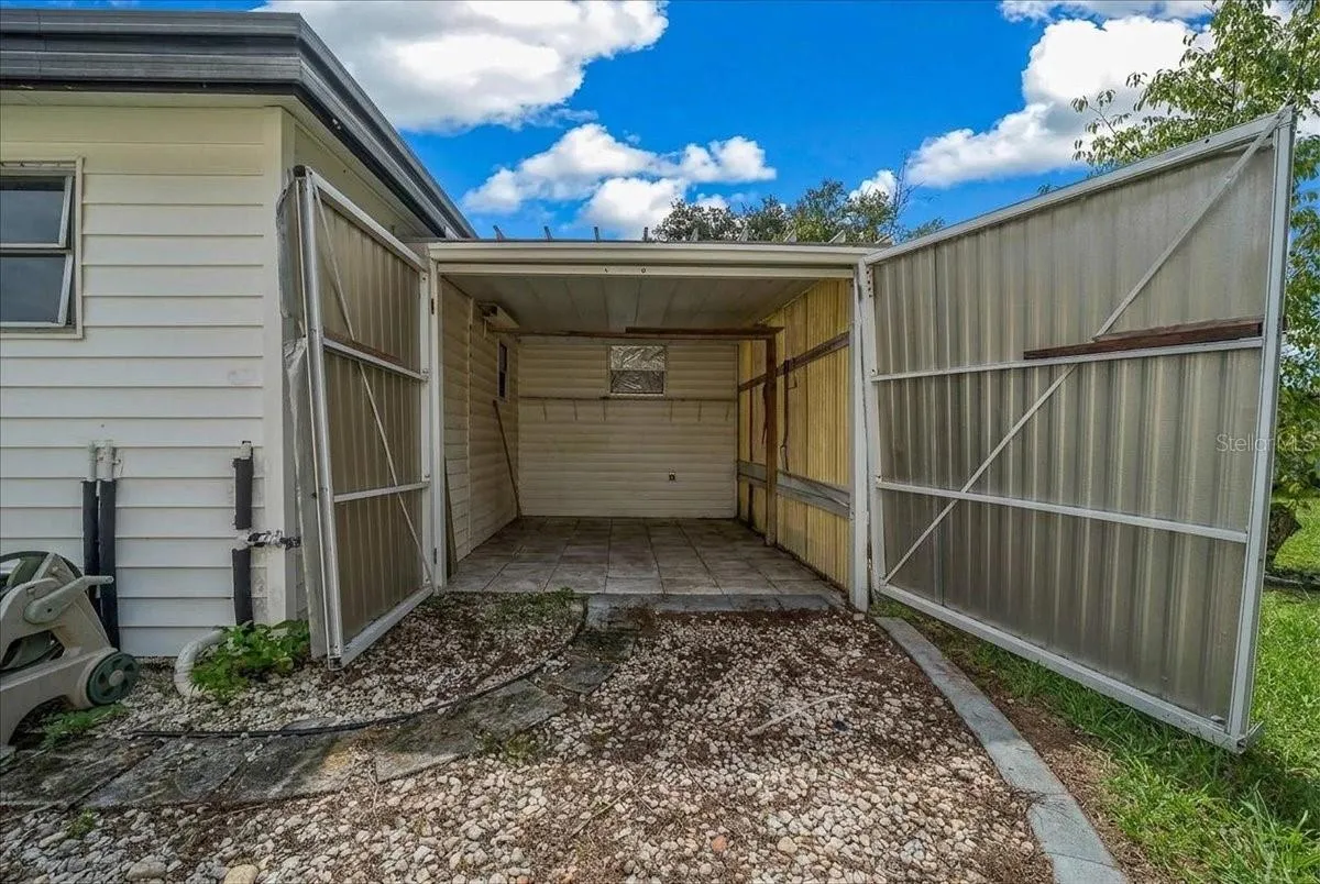 Storage Shed/ Golf Cart Parking