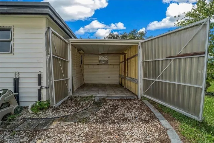 Storage Shed/ Golf Cart Parking