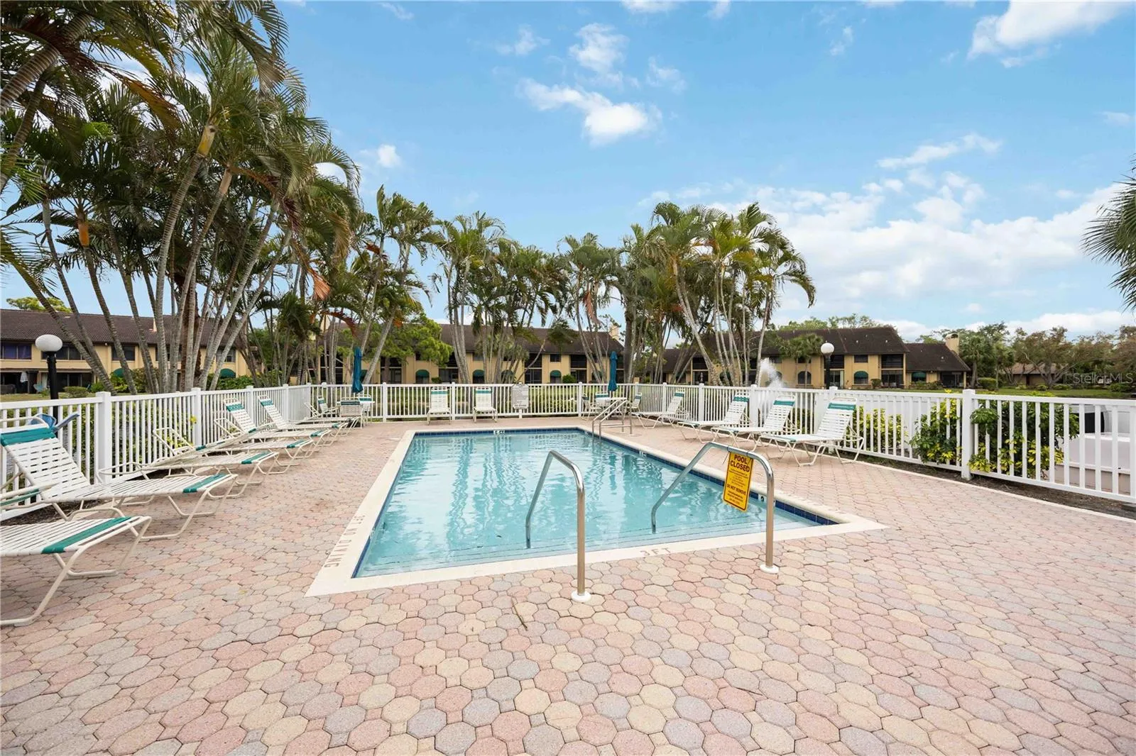 heated small pool
