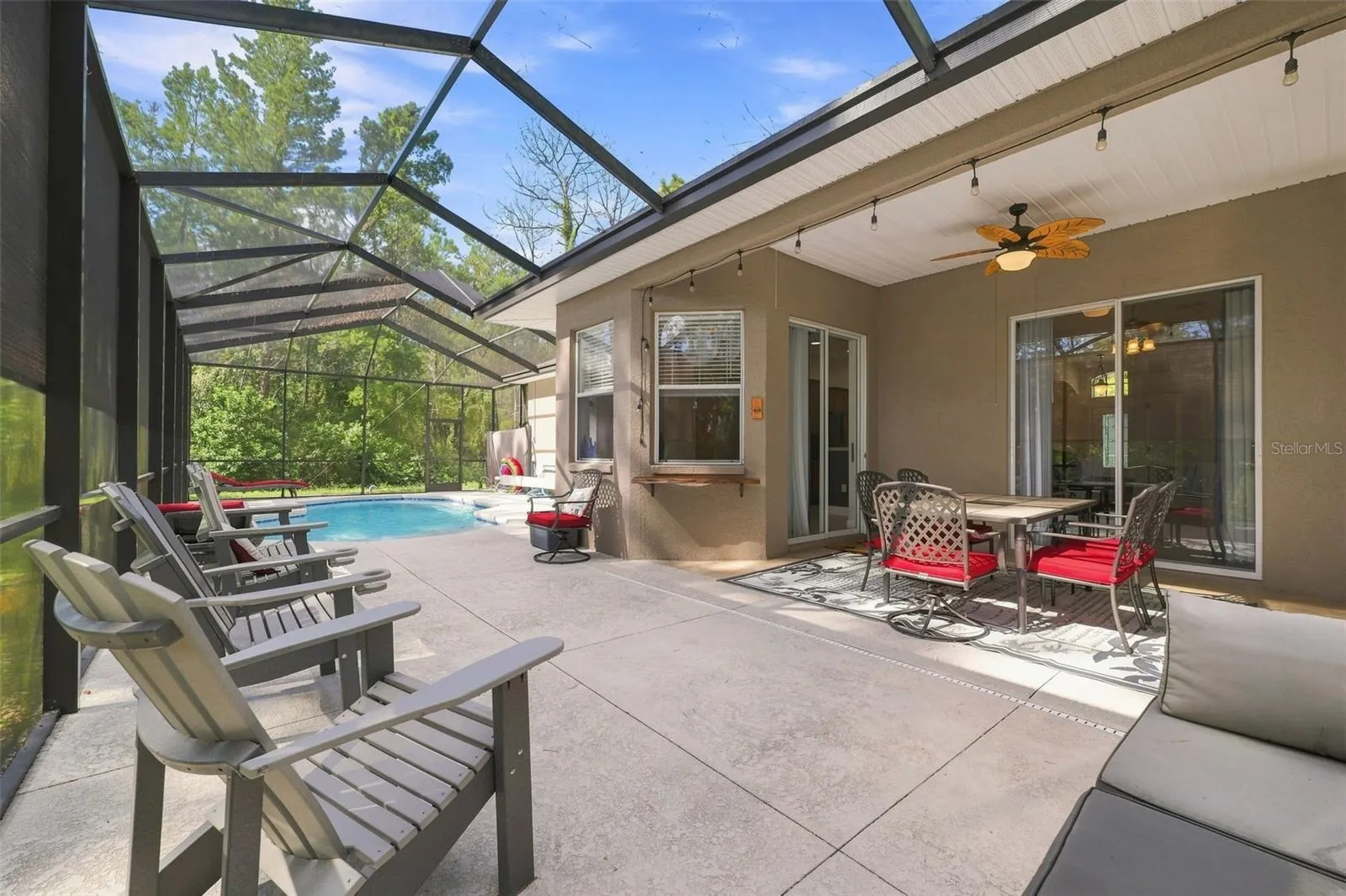 Screened Patio/Pool Area