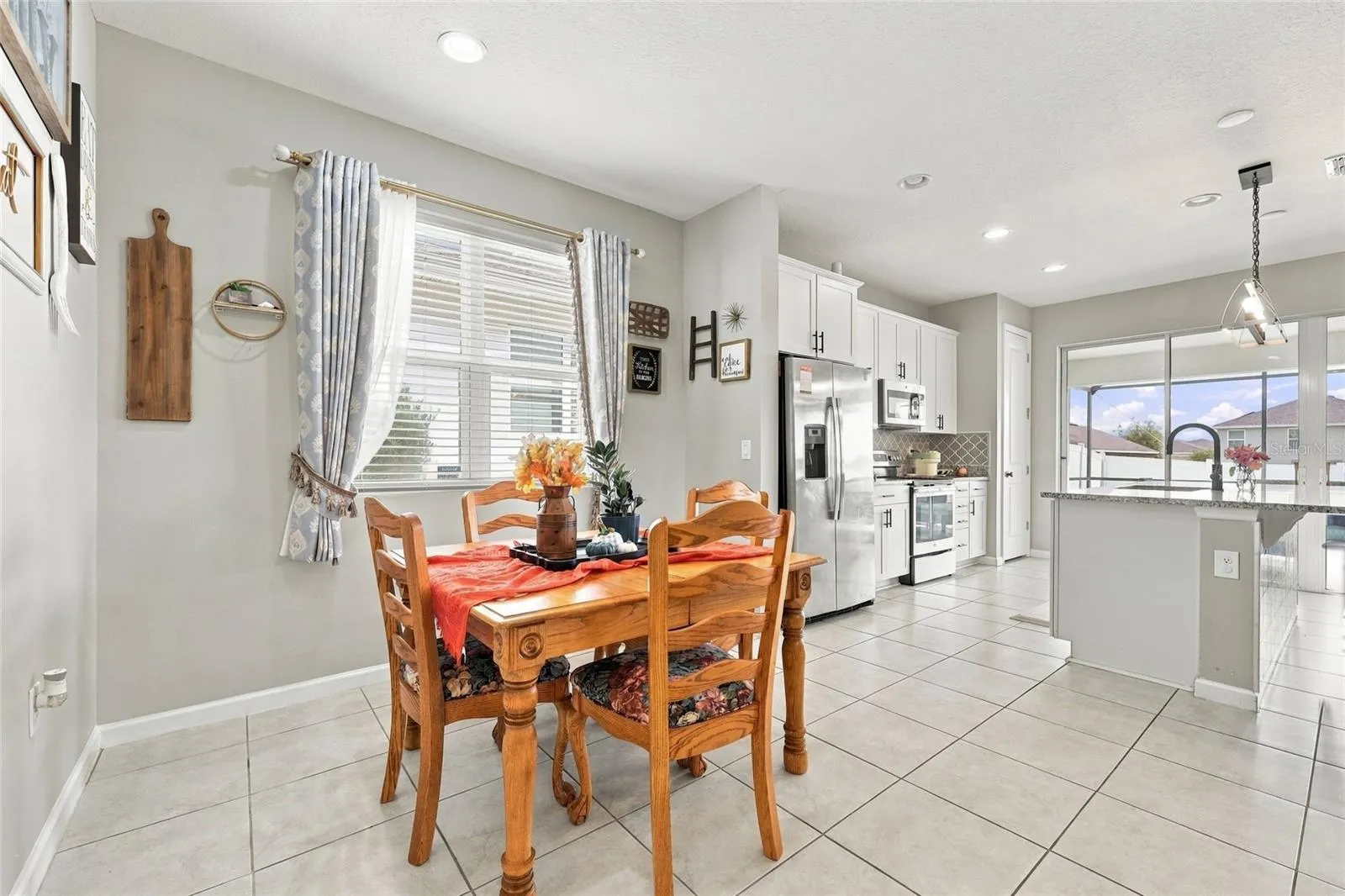 Dining area