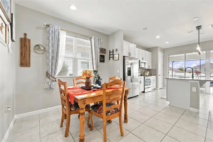 Dining area