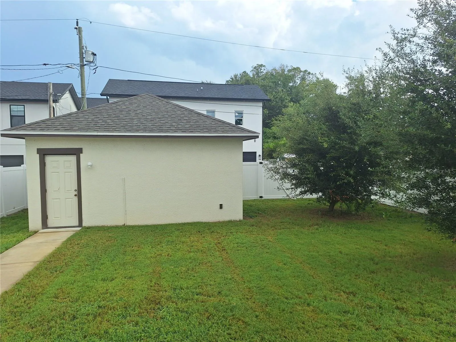 PRIVACY FENCED BACK YARD