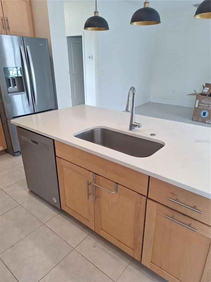 KITCHEN SINK AND DISHWASHER