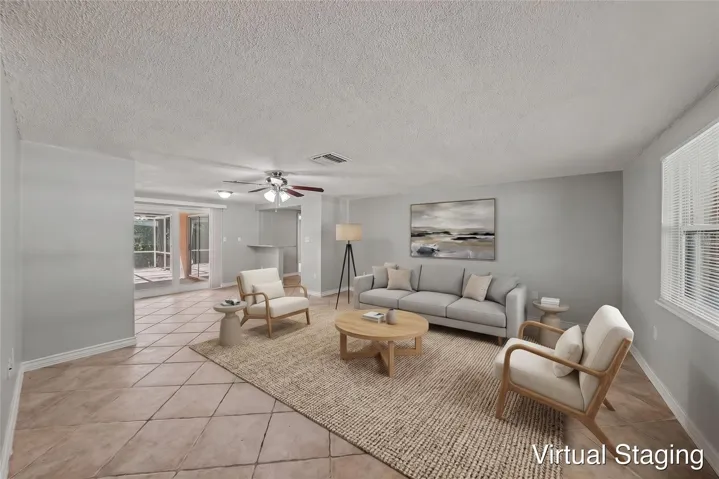 Virtually staged