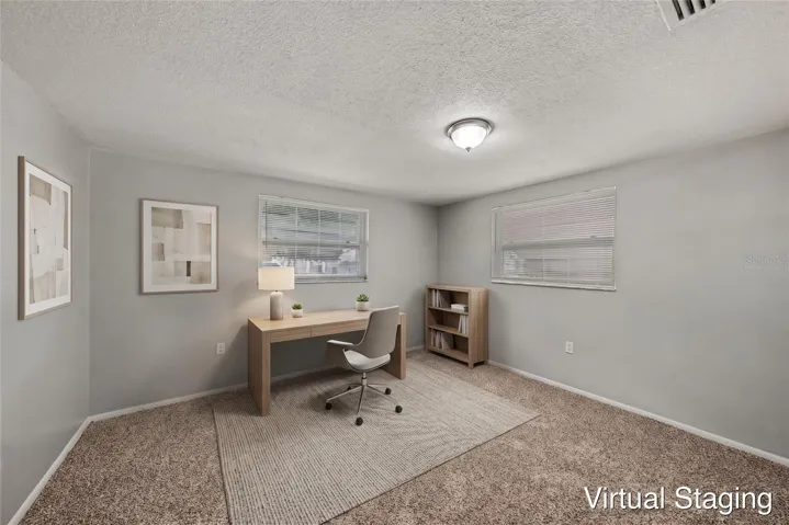 Virtually staged