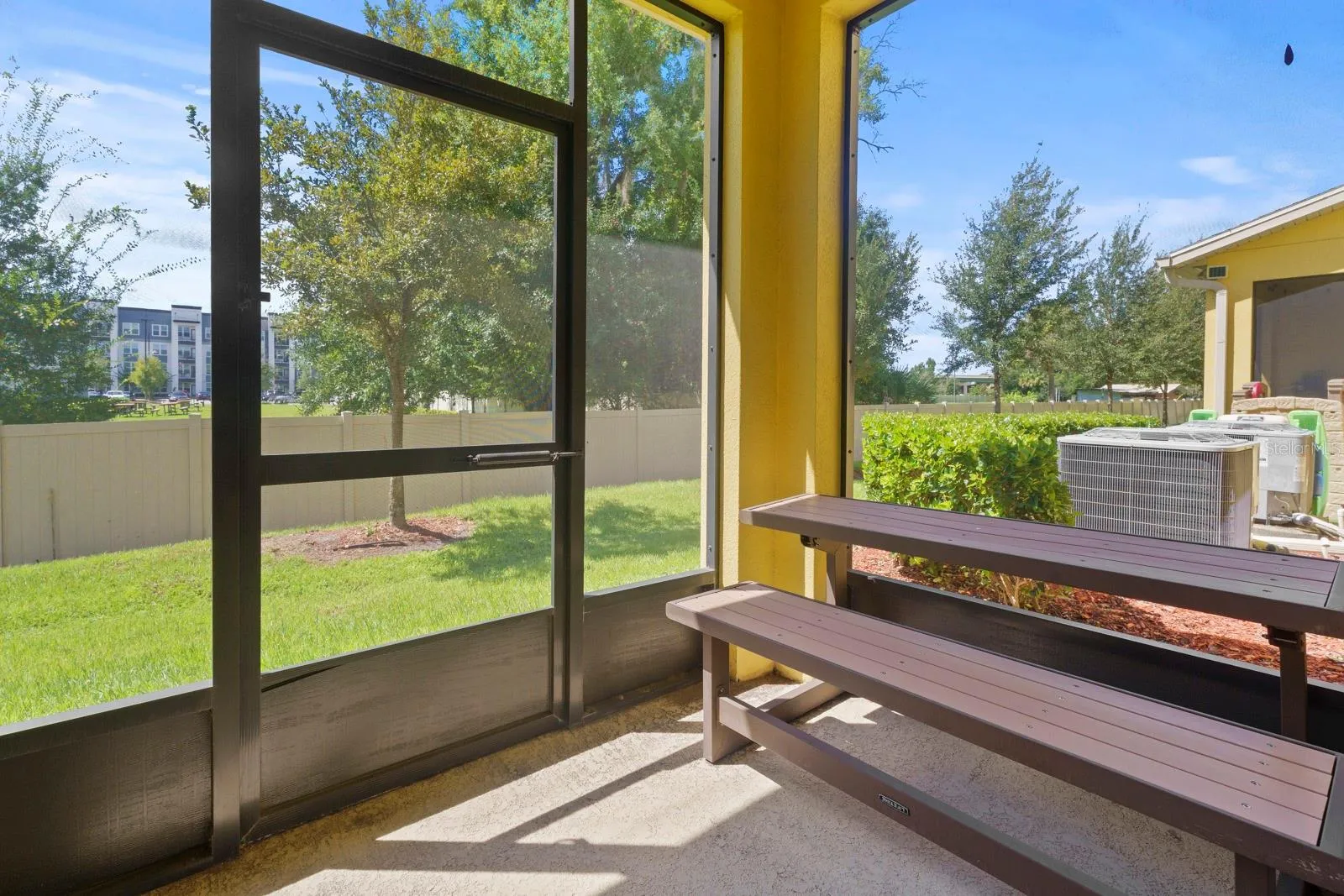 Outdoor screened in porch