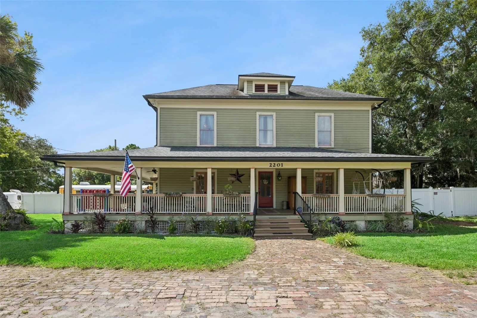 Welcome to 2201 Celery Avenue — a distinctive historic Sanford home offering timeless character, generous living spaces, a private pool and an exceptionally versatile A-1 zoned property.