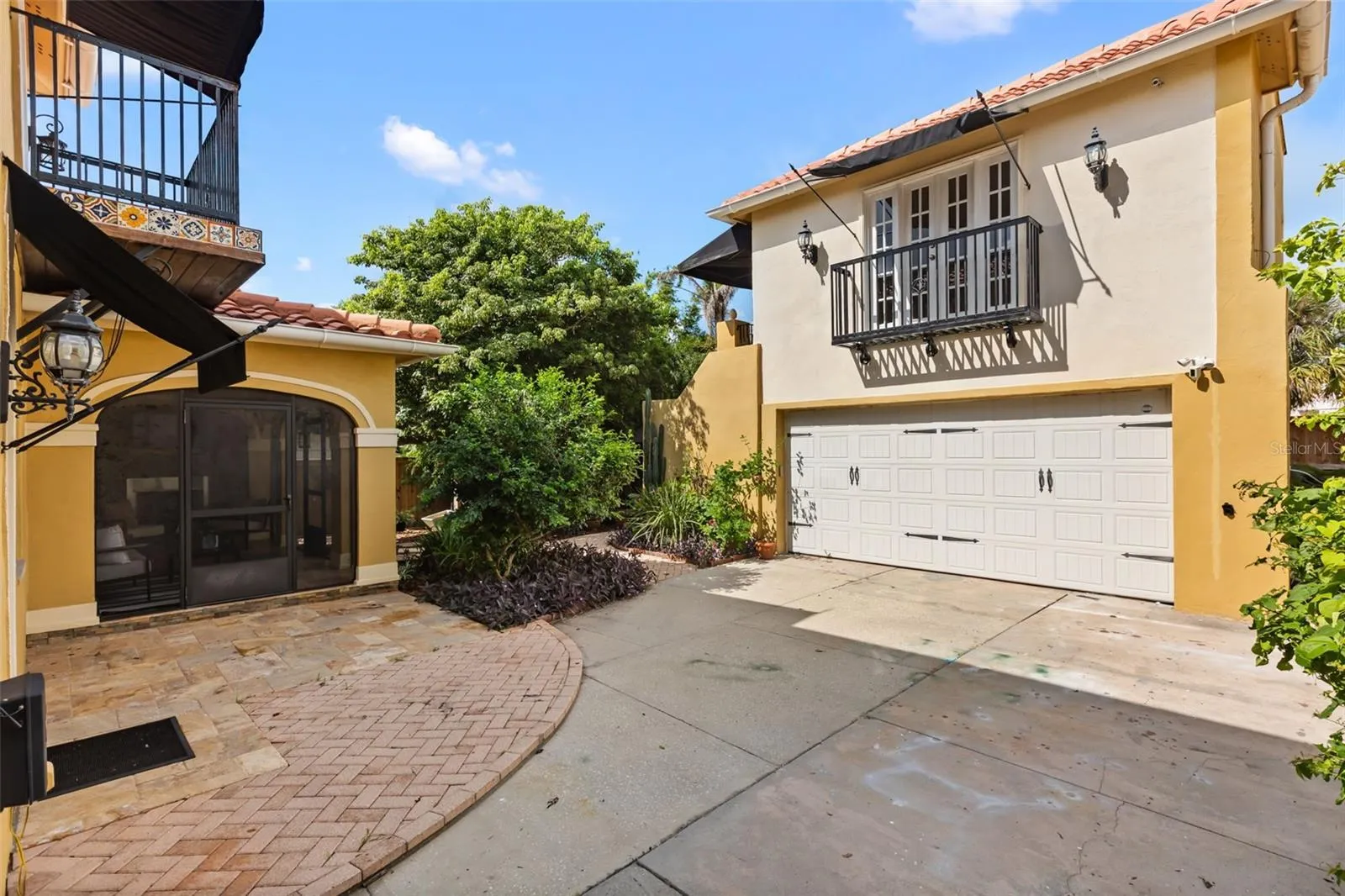 Two car garage and guest house