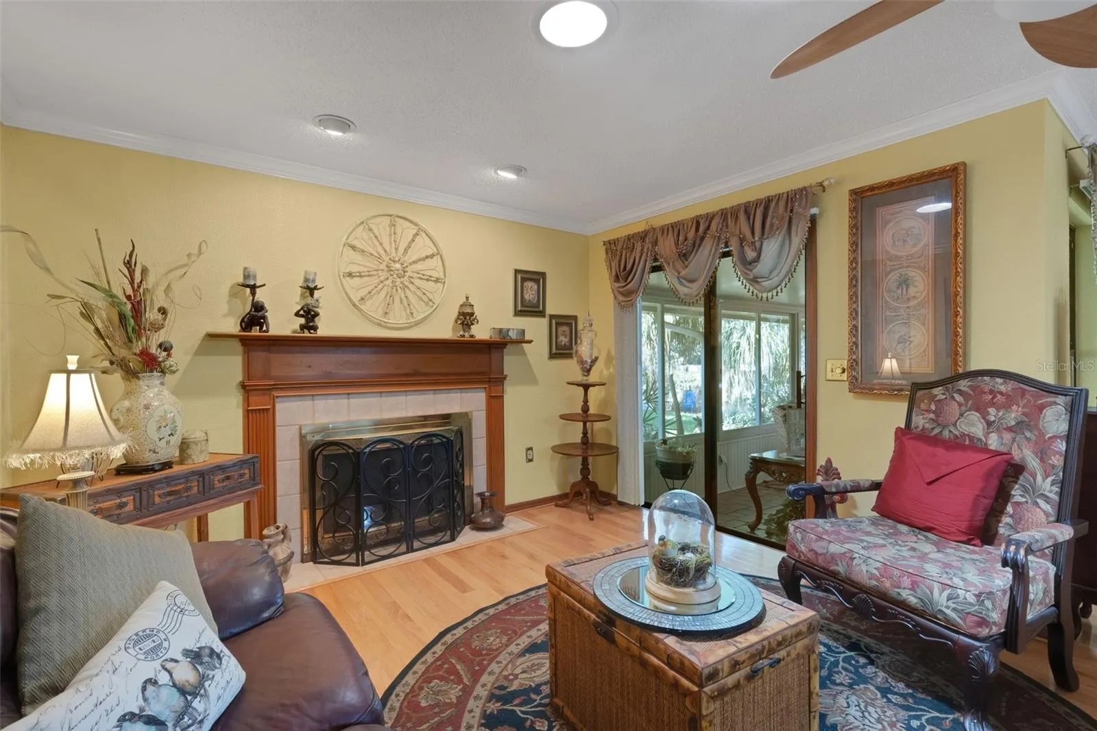 PRIMARY BEDROOM FIREPLACE