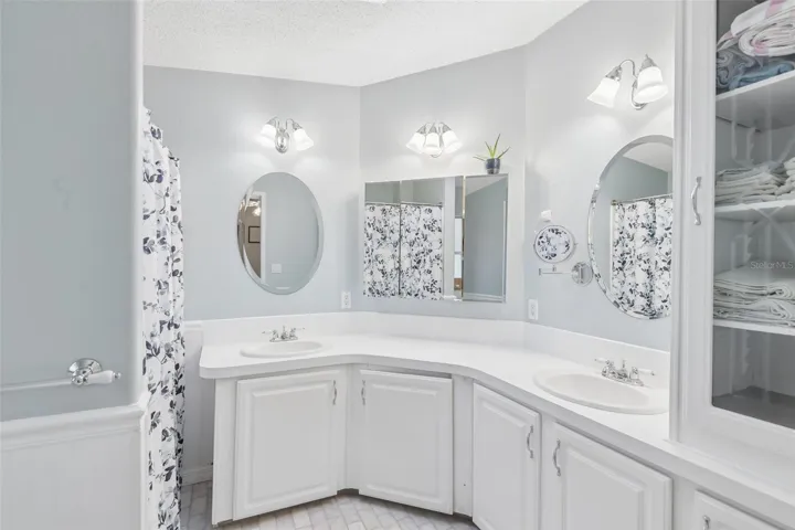Primary Bath with Separate Sinks &amp; Vanities