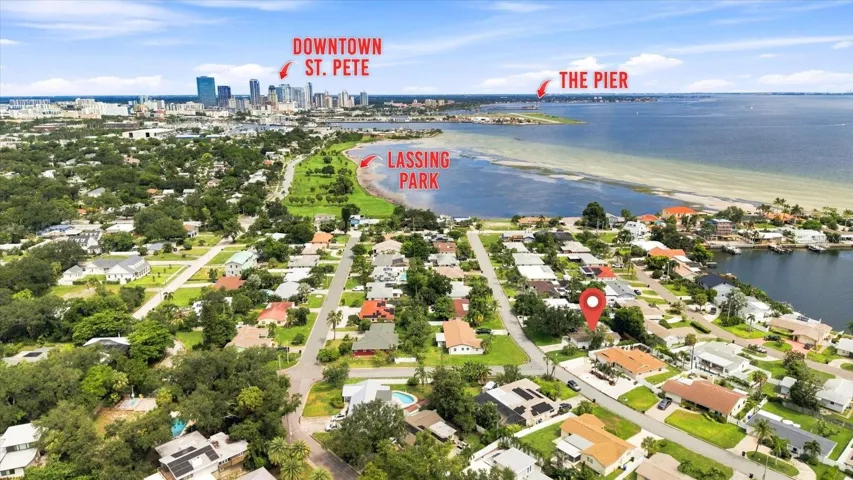 Location!!....a bike ride away from downtown St Pete
