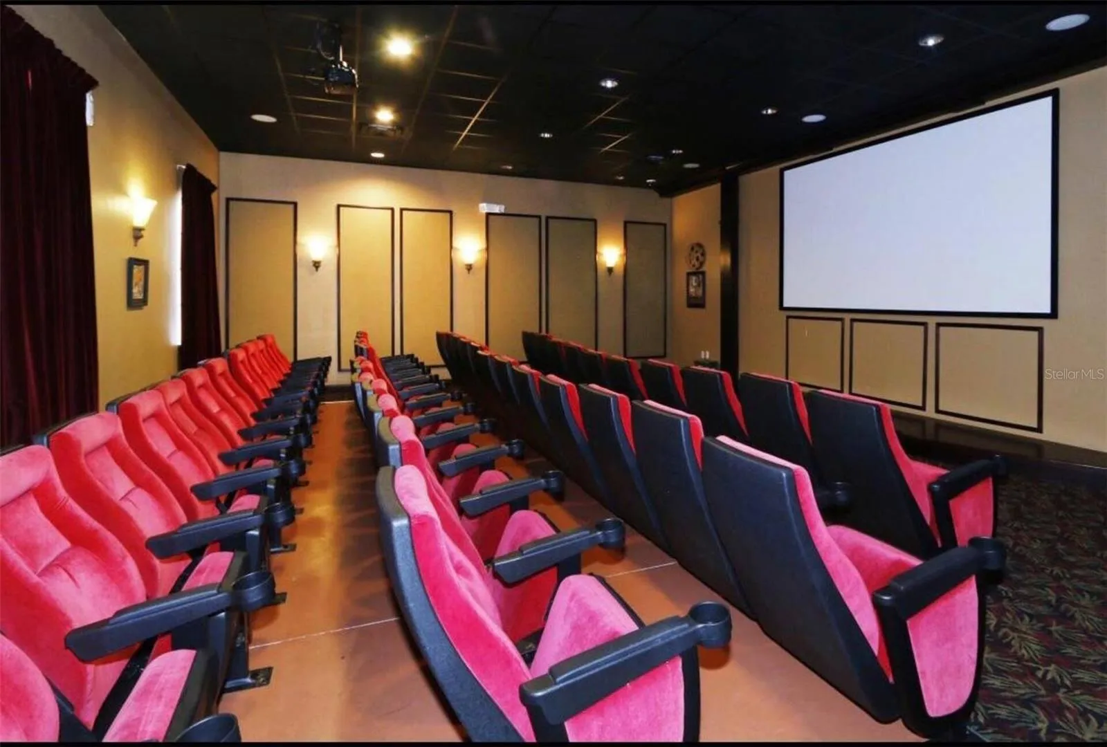 Clubhouse movie theater
