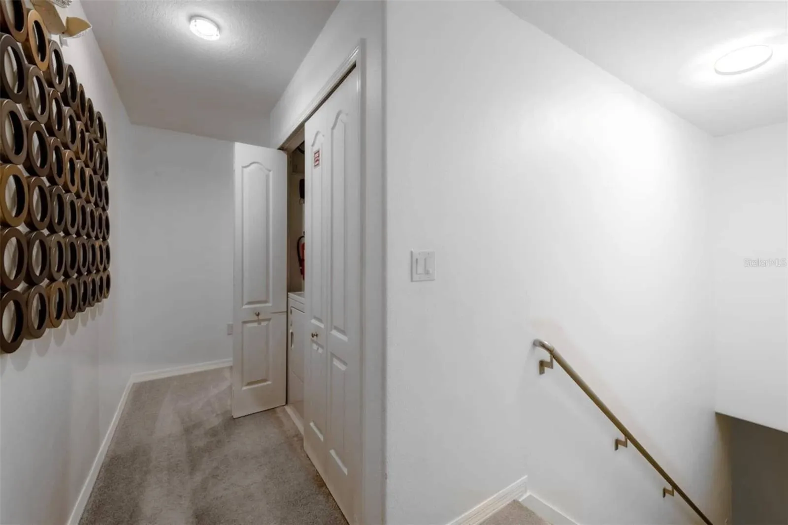 Stairs to second floor