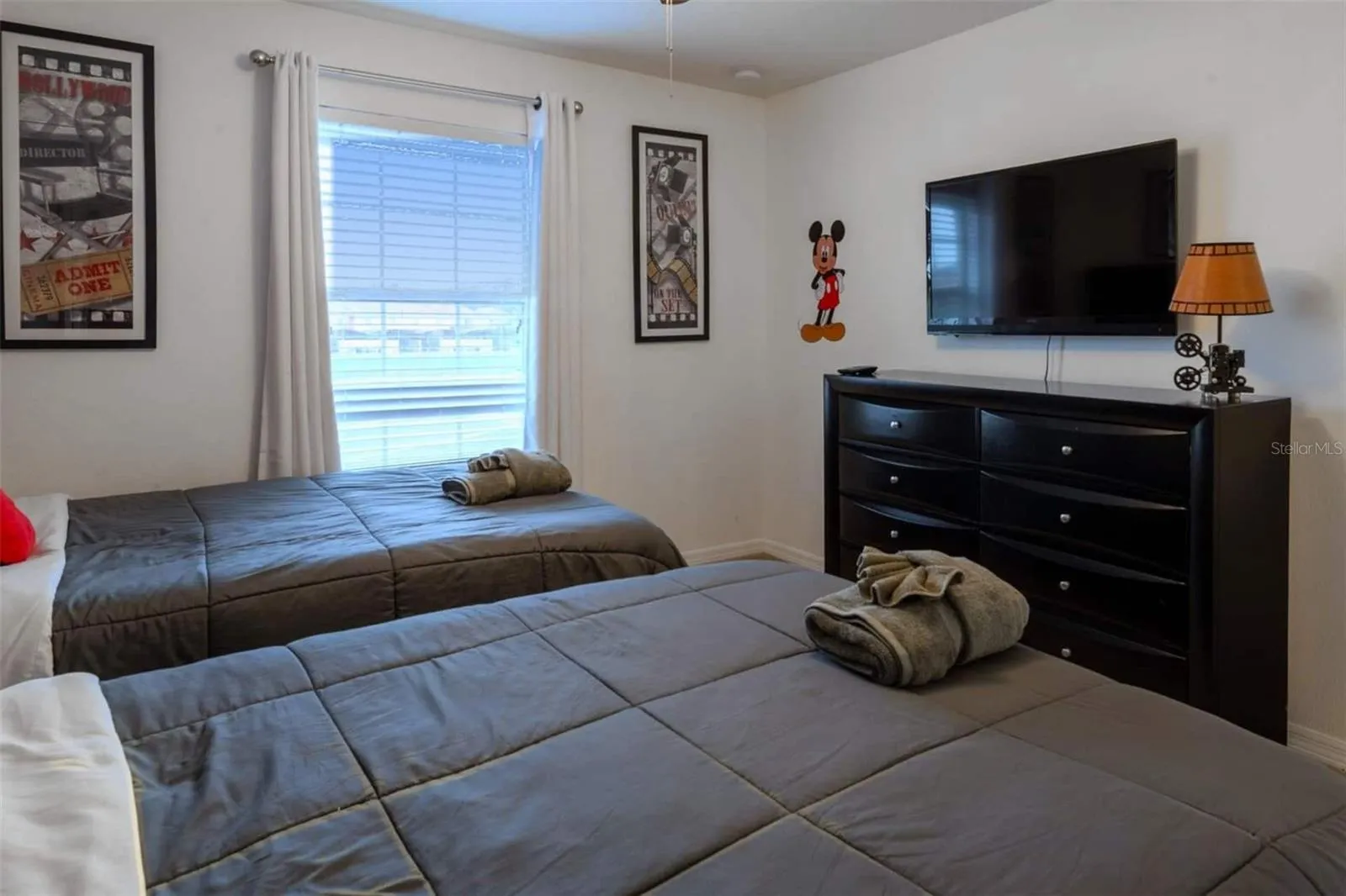 Bedroom 3 - two double beds
