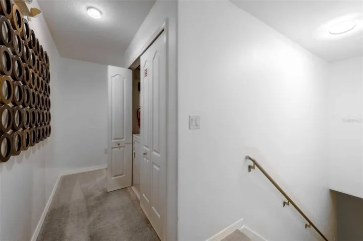 Stairs to second floor