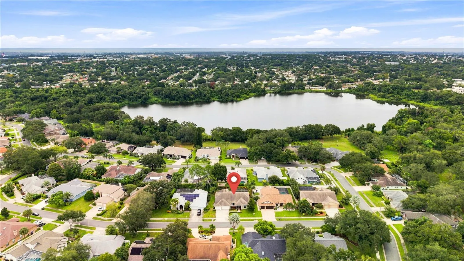 679 Litchfield Ln, Dunedin, FL 34698  - Looking East