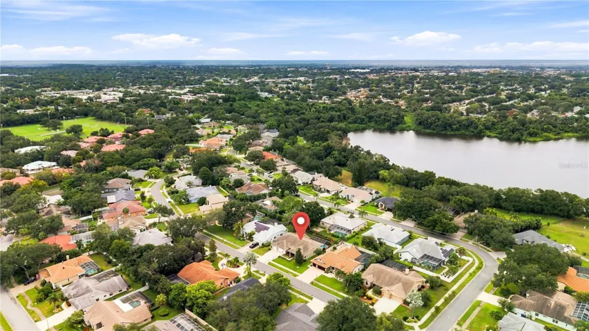 679 Litchfield Ln, Dunedin, FL 34698  - Looking North East