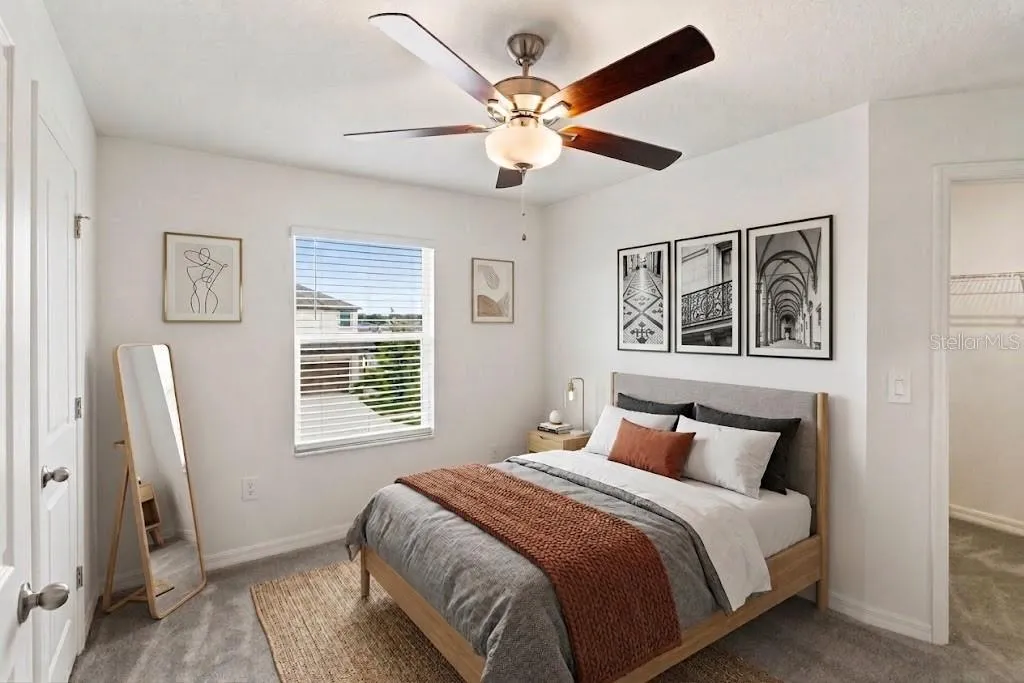Staged Bedroom