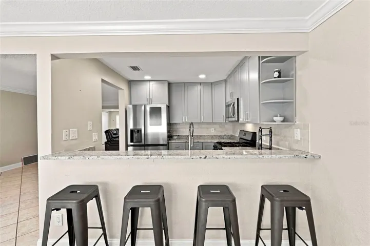 View into Kitchen