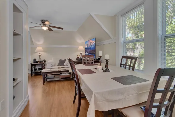 UPSTAIRS DINING AND LIVING ROOM